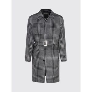 Zegna Coat Men Grey